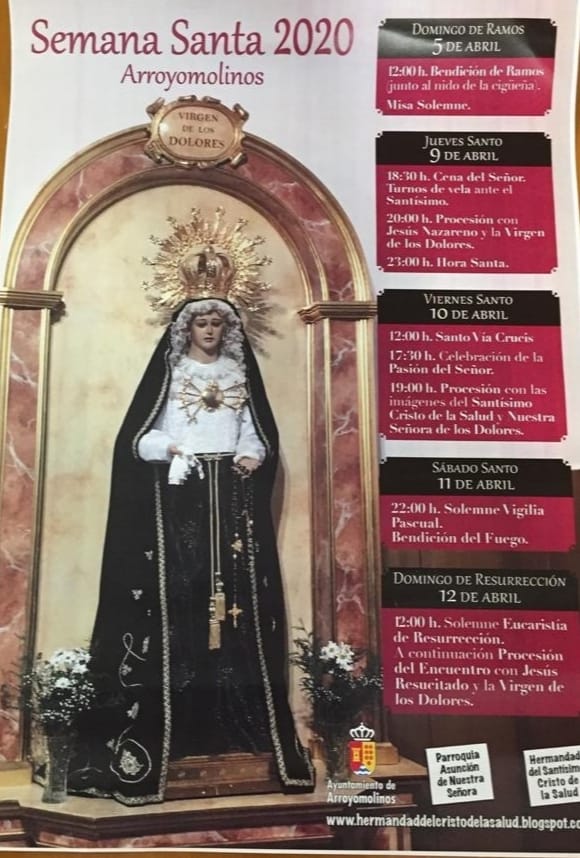 Semana Santa en Arroyomolinos 2020 Arroyomolinos